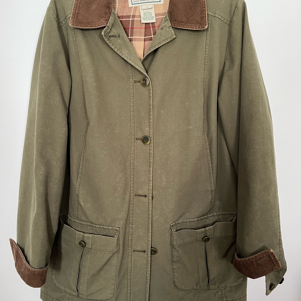 Olive Green Women's Barn Jacket